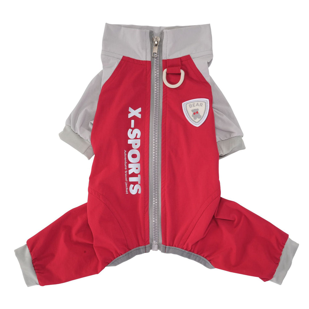 Pet apparel, pet outdoor clothing, dog clothes, four-legged suit, spring/summer new arrivals, 26 softshell outdoor four-legged outfit