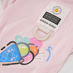 Pet apparel, dog clothes, four-legged outfit, korean style, new spring/summer collection, 26 ice cream print, four-legged design