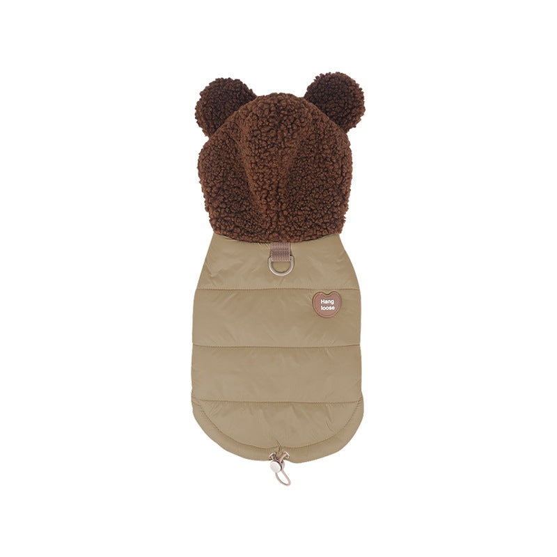 dog Clothes Fall Winter New Teddy pet Clothes Winter Thickened 25warm