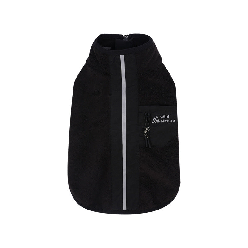 2025 Fall Winter Hot Selling pet Apparel Wholesale Nordic Style Vest Simple Casual Warm Fall Winter dog Clothes