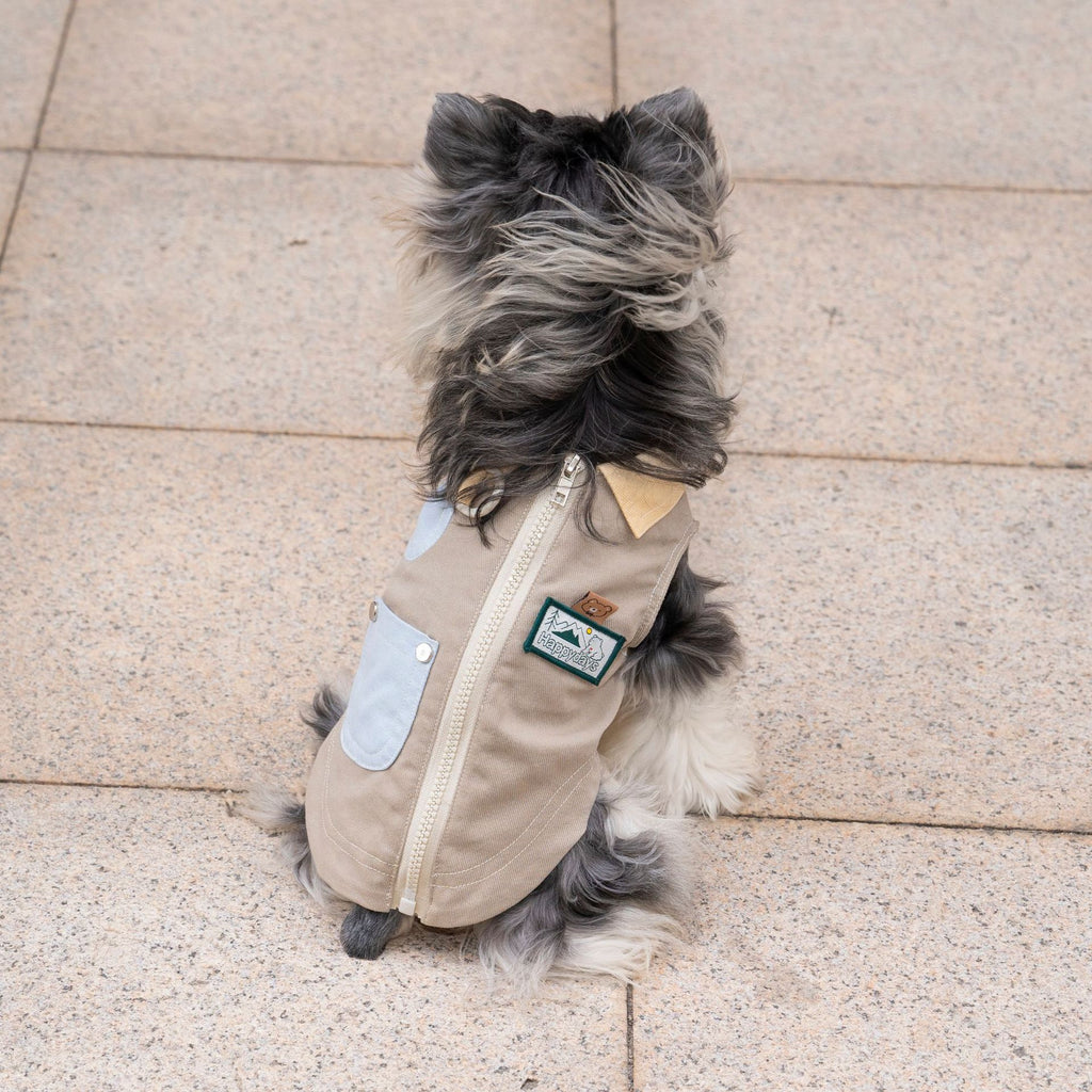 Pet clothes dog cat clothes pet clothing spring and summer new pet outwear 26 korean style washed outwear