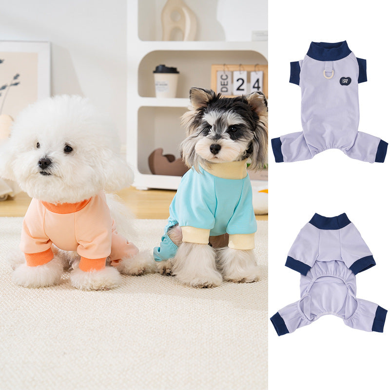 Pet apparel, dog clothes, four-legged outfit, korean style, new spring/summer collection, 26 korean minimalist four-legged design