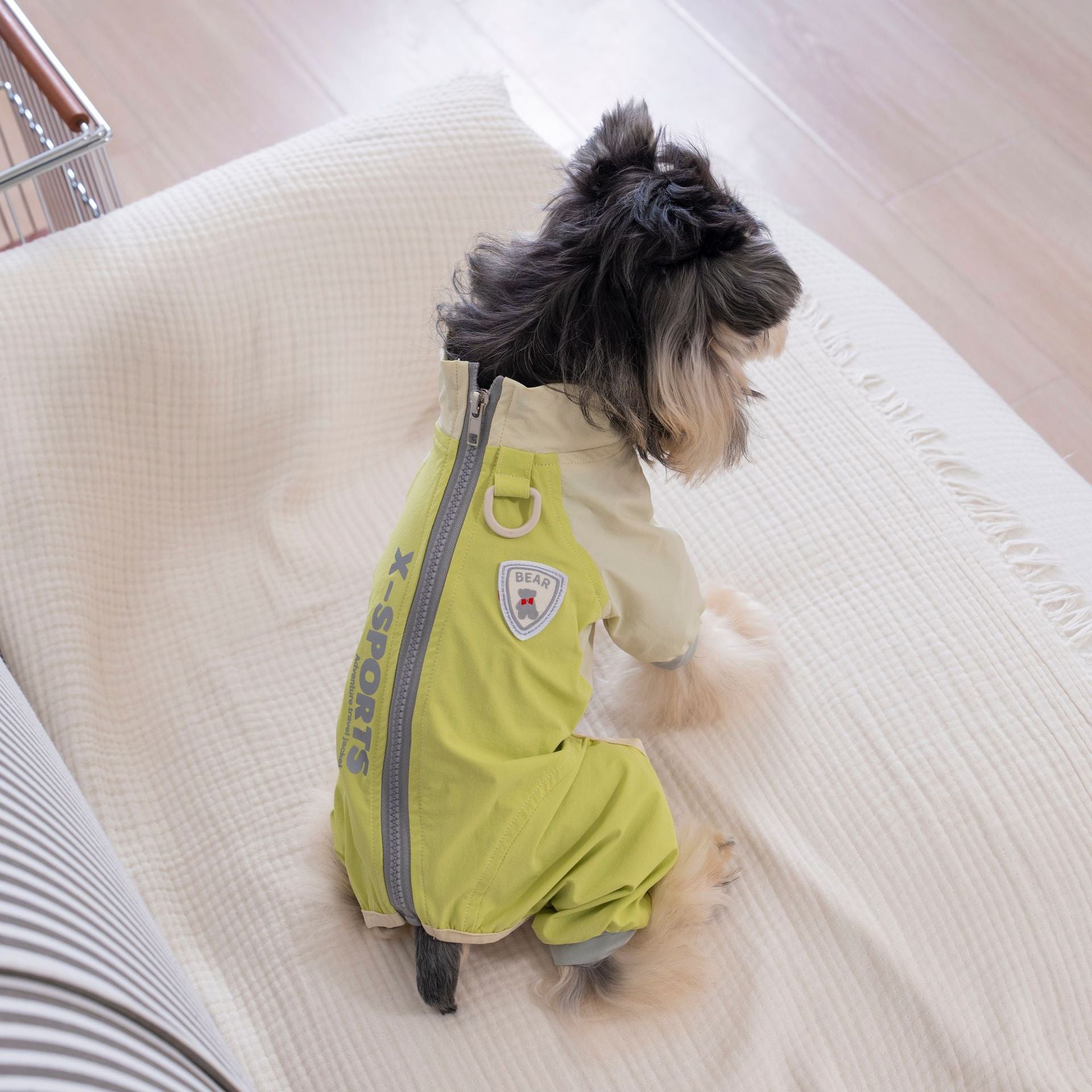 Pet apparel, pet outdoor clothing, dog clothes, four-legged suit, spring/summer new arrivals, 26 softshell outdoor four-legged outfit