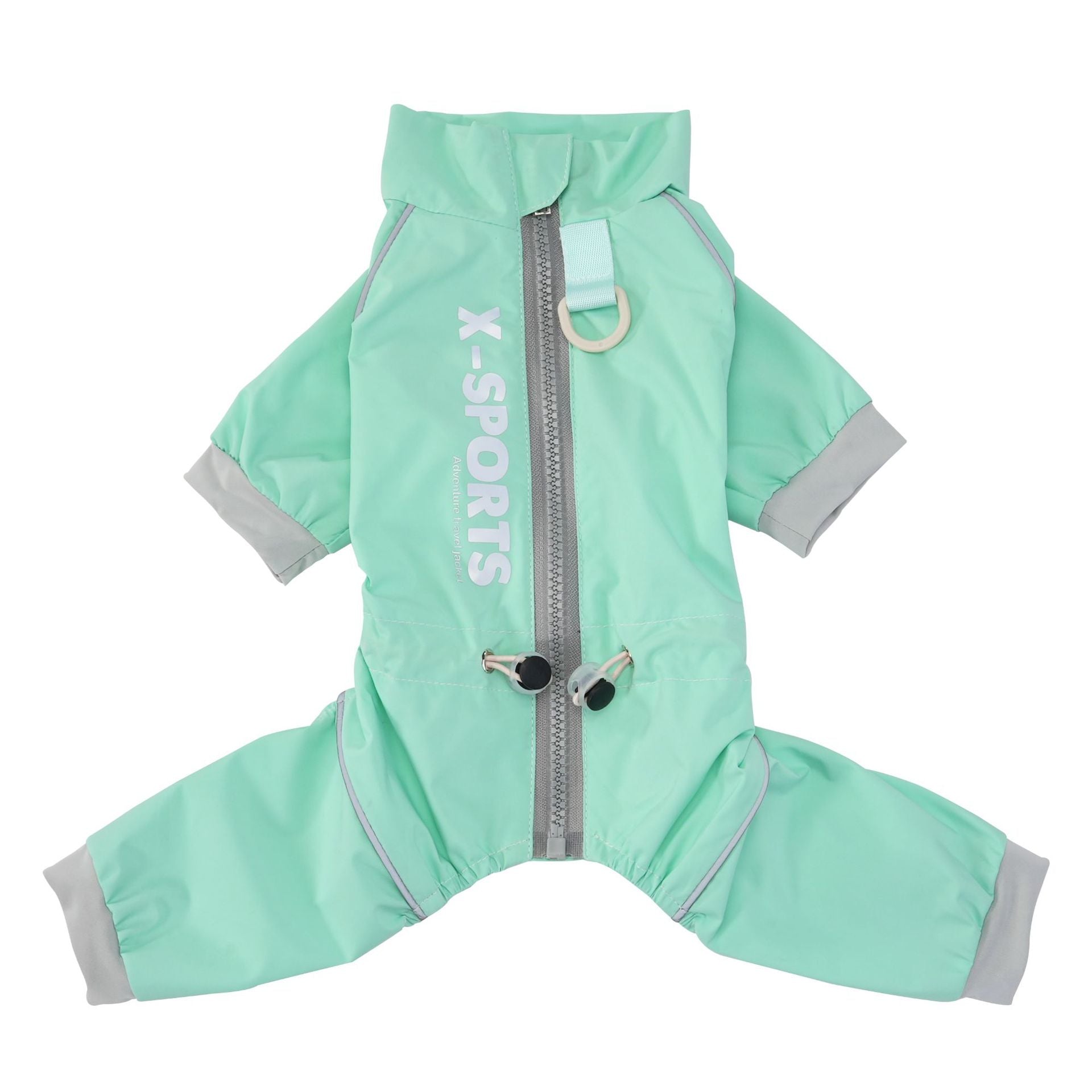 Pet apparel waterproof pet clothes dog clothes four-legged suit spring/summer new style 26 waterproof zipper four-legged
