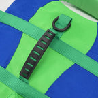 Pet dog leashable life jacket swimsuit - small, medium, and large breed life vest with tail - size 26