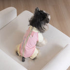 Pet apparel, dog clothes, four-legged outfit, korean style, new spring/summer collection, 26-zipper, cooling four-legged suit