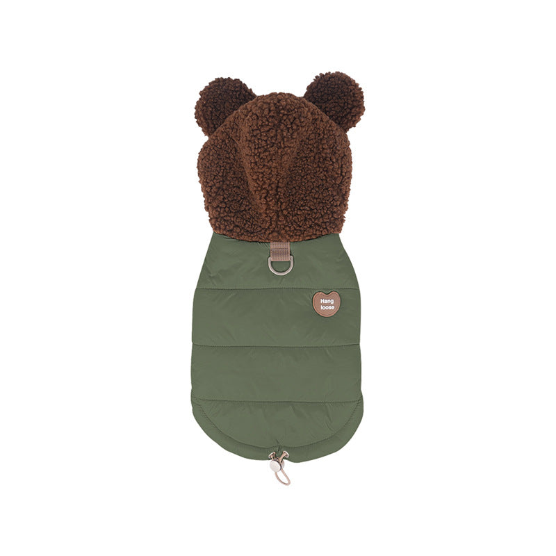 dog Clothes Fall Winter New Teddy pet Clothes Winter Thickened 25warm