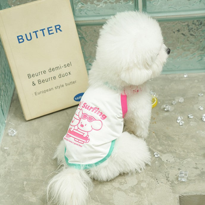 pet Summer Lightweight dog Cool Touch Vest Small to Medium Dogs Teddy