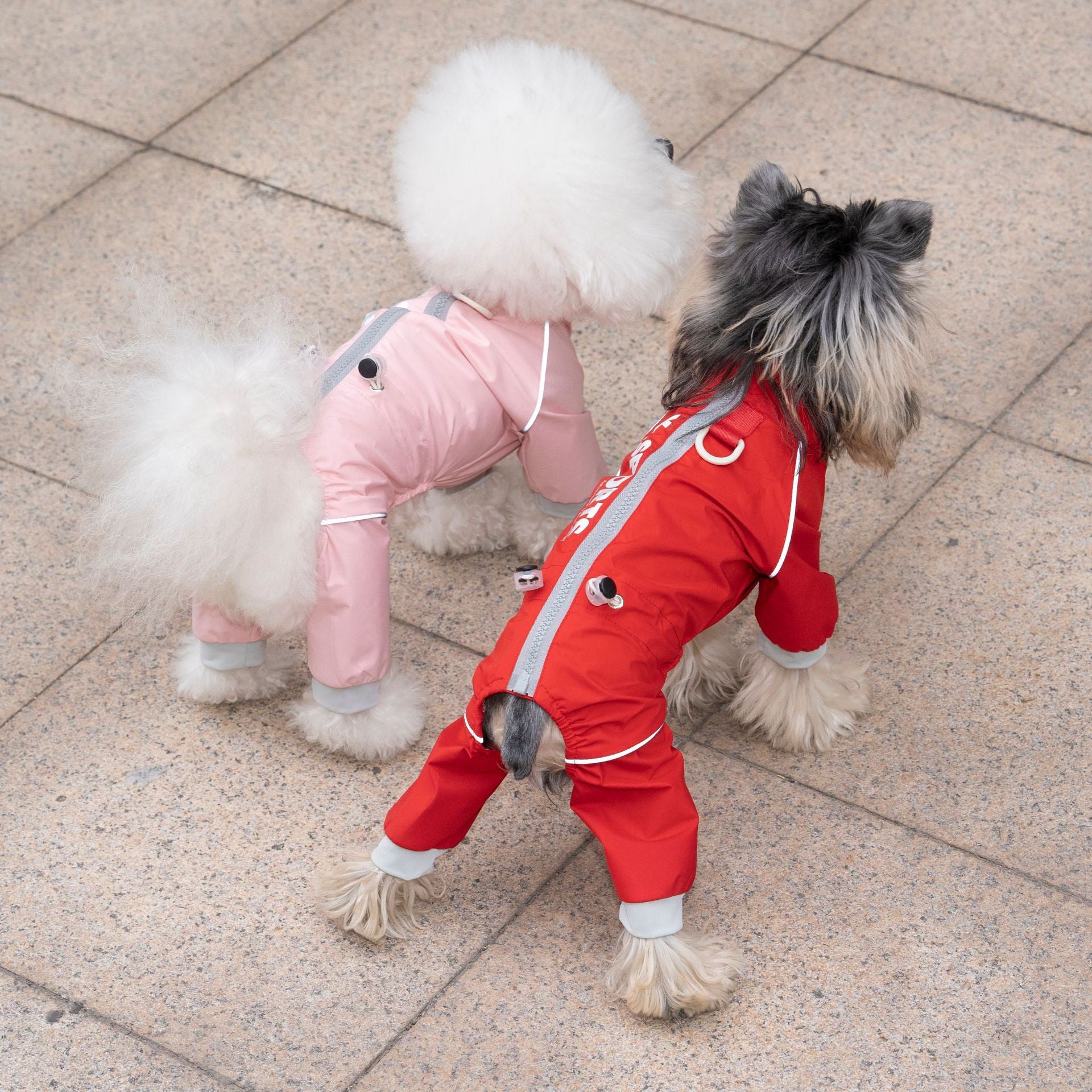 Pet apparel waterproof pet clothes dog clothes four-legged suit spring/summer new style 26 waterproof zipper four-legged