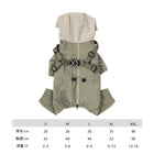 Waterproof Dog Raincoat – Leash-Friendly Outdoor Jacket