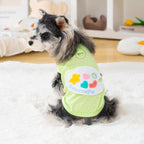 Dog vest cat clothes pet clothes cool clothes summer breathable t-shirt 26 color palette vest