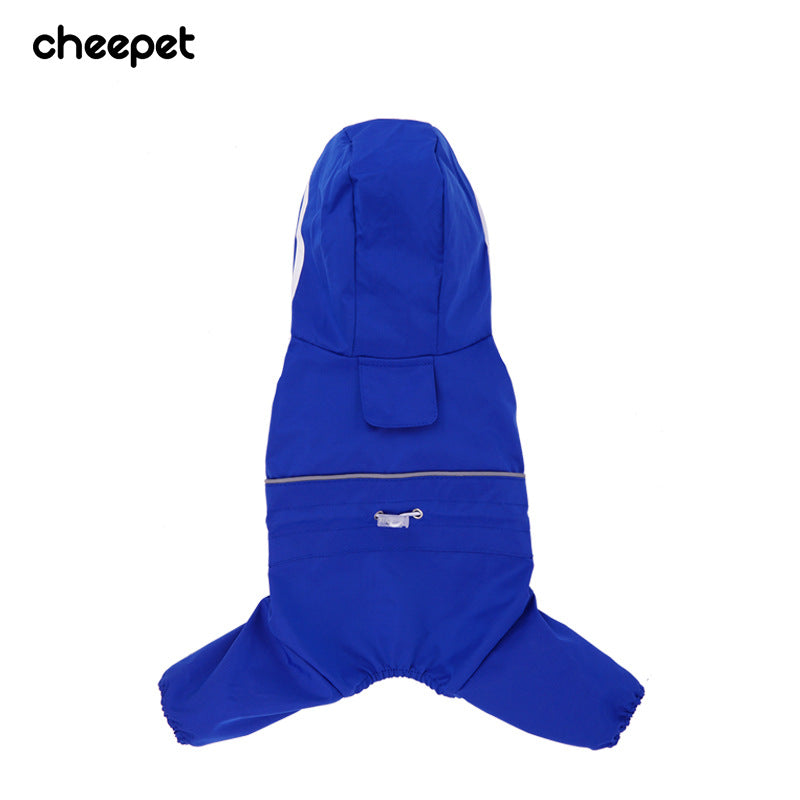 Cross Border pet Outdoor Windbreaker Waterproof Teddy Bichon Schnauzer dog Raincoat