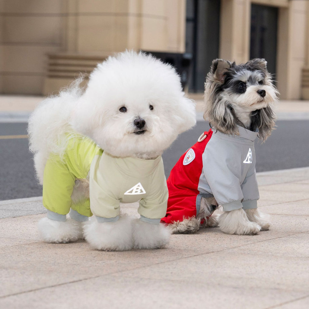 Pet apparel, pet outdoor clothing, dog clothes, four-legged suit, spring/summer new arrivals, 26 softshell outdoor four-legged outfit
