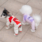 Spring and summer clothes, four-legged thin style, new style jacket, teddy schnauzer spring clothes, 26 cool wind flap pocket pants, four legs