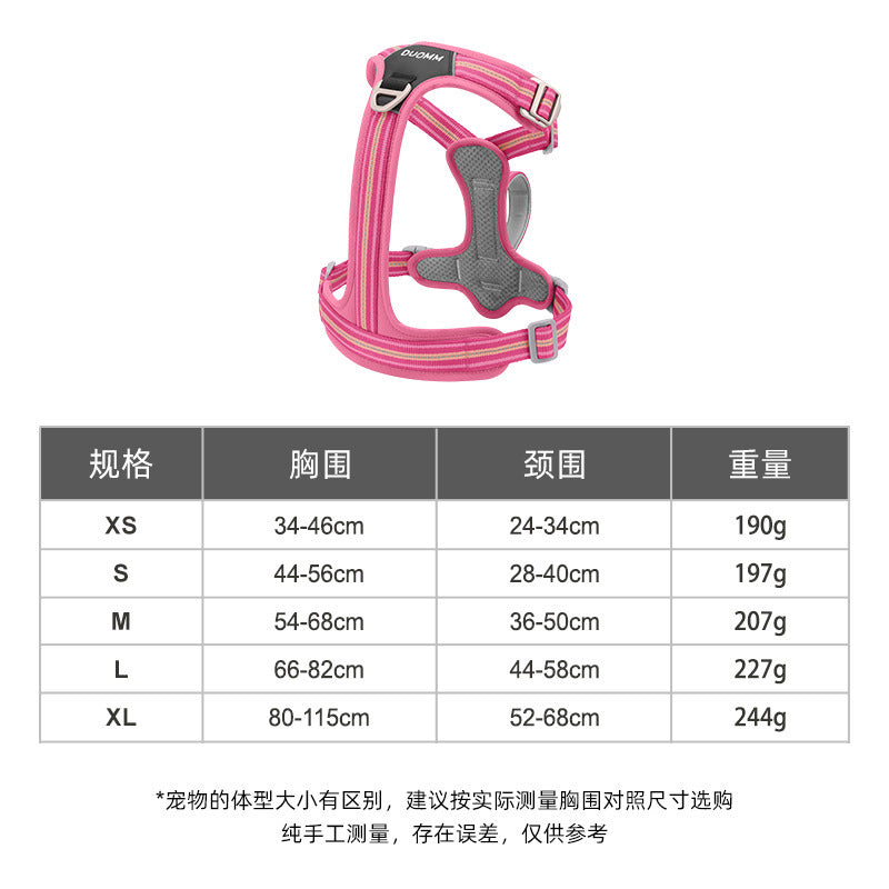 Cross Border dog Leash pet Harness Outdoor Harness