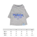 pet Summer T-shirt Lightweight Spring Summer Casual Bichon Teddy Schnauzer Breathable dog Clothes