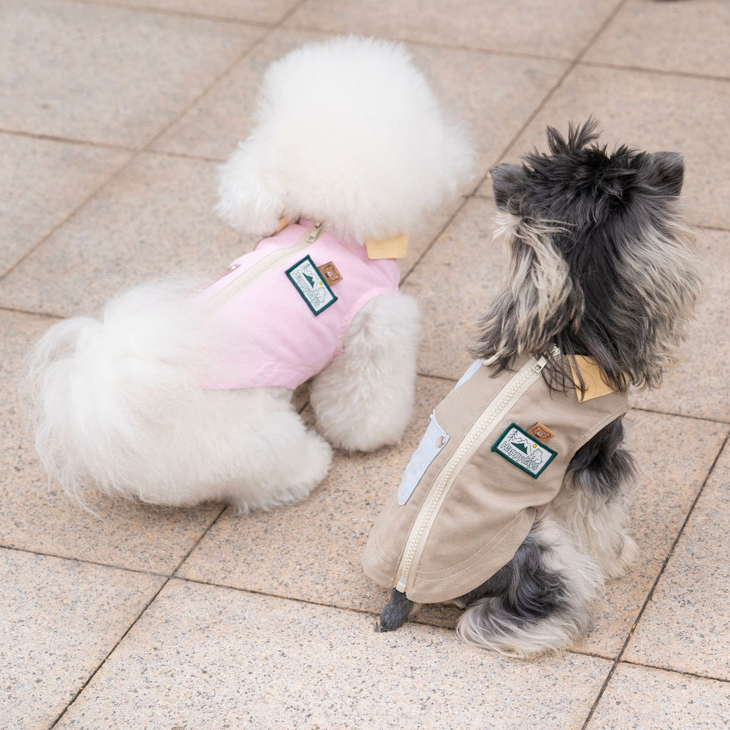 Pet clothes dog cat clothes pet clothing spring and summer new pet outwear 26 korean style washed outwear