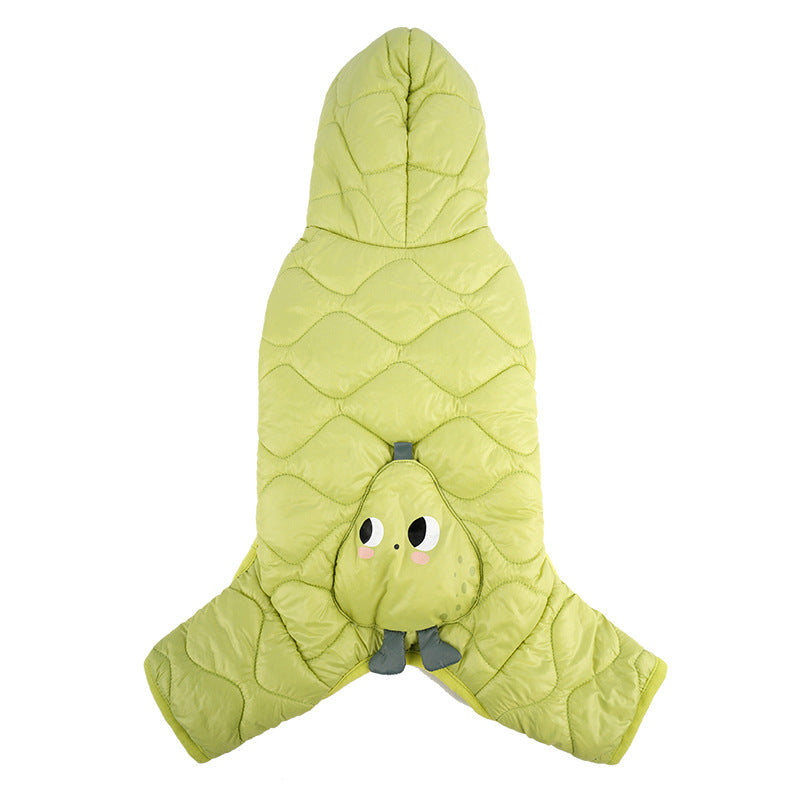 dog Four Leg Cartoon Outdoor Windproof Teddy Bichon Small Dogs dog Clothes Wholesale