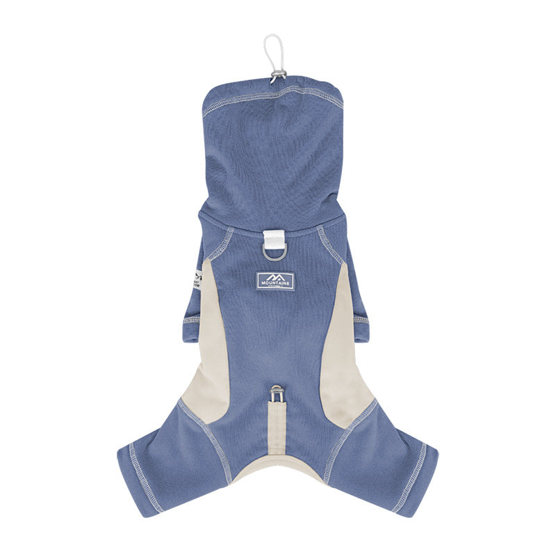 dog Clothes Fall Winter Thickened Warm Simple Four Leg Base Layer
