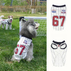2026 New Fun pet Clothes dog Summer Lightweight Soccer Small to Medium Dogs Sportswear Dachshund