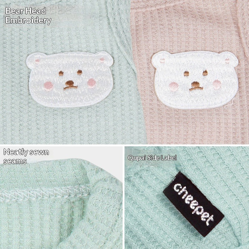 New pet Clothes Lightweight Breathable dog Vest Small Dogs Teddy Bichon Summer