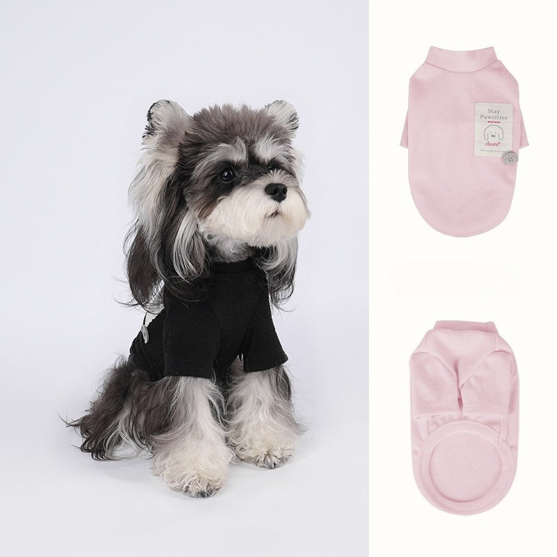 Fall Winter New dog Clothes Simple Two Leg Base Layer Teddy Bichon Wholesale