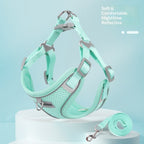 Summer New Leash Lightweight pet Harness Vest Breathable dog Harness