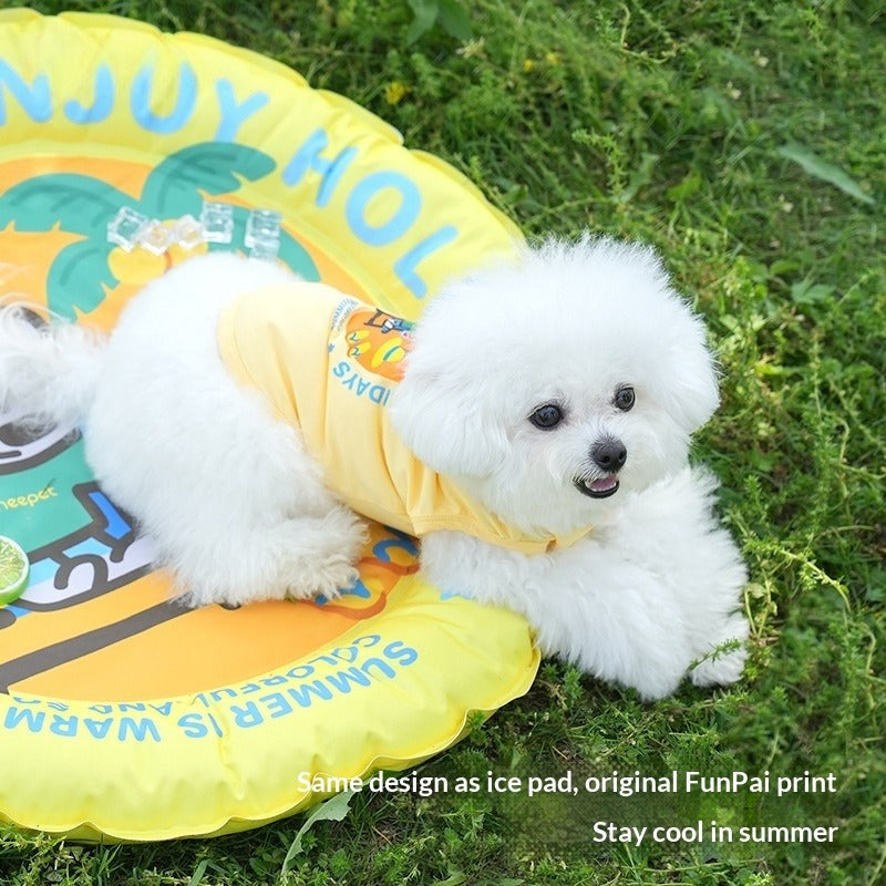 Factory Wholesale Fun Spring Summer New pet Clothes dog Cool Touch Vest
