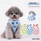 New dog Clothes Thickened Warm Teddy Corgi Windproof Vest Fall Winter Collection pet Cotton Jacket