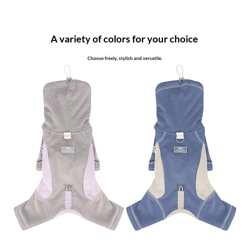 dog Clothes Fall Winter Thickened Warm Simple Four Leg Base Layer