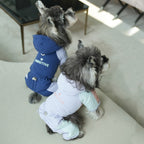 pet One Piece Cotton Jacket Fashion Thickened Warm Windproof Small to Medium Dogs Winter