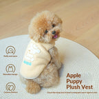 pet Fall Winter Schnauzer Vest Sherpa Cute Sleeveless pet Clothing