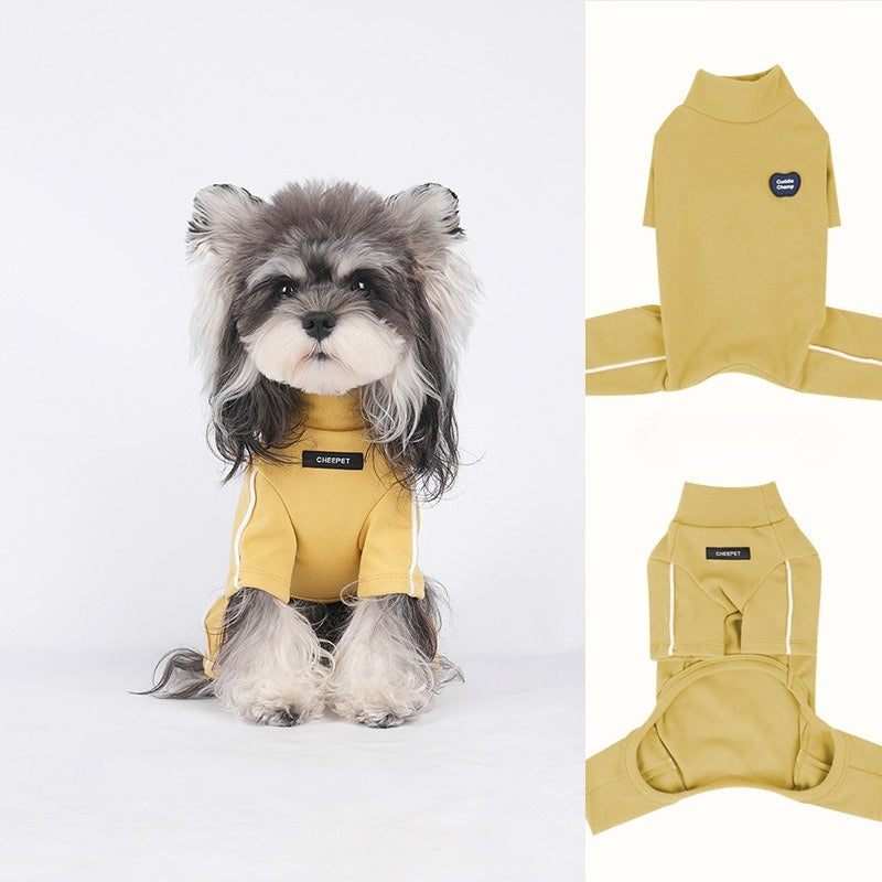 pet dog Clothes Four Leg Base Layer Warm Fall Winter Schnauzer Teddy Bichon