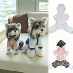 pet One Piece Cotton Jacket Fashion Thickened Warm Windproof Small to Medium Dogs Winter