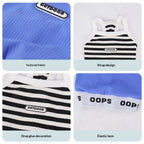 Striped Spring Summer Fashion Striped Vest Inner Wear Korean Style dog pet Clothes