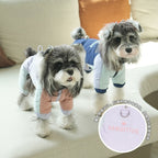pet One Piece Cotton Jacket Fashion Thickened Warm Windproof Small to Medium Dogs Winter