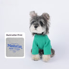 pet Summer T-shirt Lightweight Spring Summer Casual Bichon Teddy Schnauzer Breathable dog Clothes