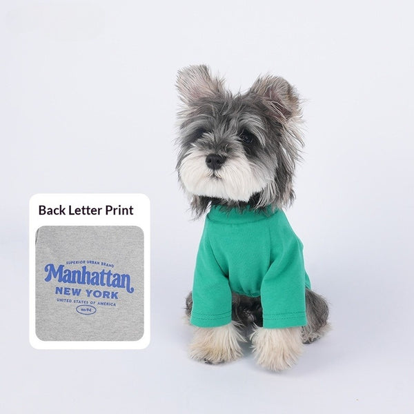 Summer Lightweight Dog T-Shirt – Casual Breathable Apparel