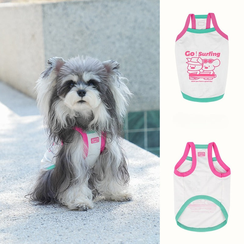 pet Summer Lightweight dog Cool Touch Vest Small to Medium Dogs Teddy
