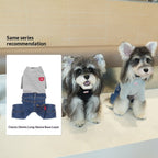 pet dog Clothes Fall Winter Collection Small Dogs Teddy Bichon Pomeranian One Piece