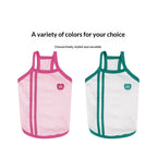 pet Tennis Vest Summer Lightweight dog Breathable T-shirt Small to Medium Dogs