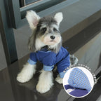 pet Four Leg Cotton Jacket Fall Winter Warm Small to Medium Dogs Teddy Bichon Windproof Waterproof Hooded Color Match