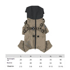Waterproof Dog Raincoat – Leash-Friendly Outdoor Jacket