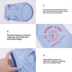 Summer pet Vest Small to Medium Dogs Lightweight dog Clothes Sleeveless Breathable