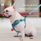 pet Leash Outdoor Corgi Harness French Bulldog dog Harness Vest Breathable Walking