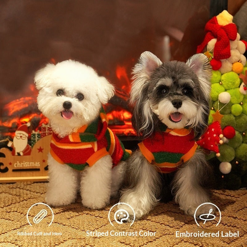 dog Hooded Hoodie Small Dogs Fall Winter Hot Selling Teddy Bichon Pomeranian dog Fall pet Clothes
