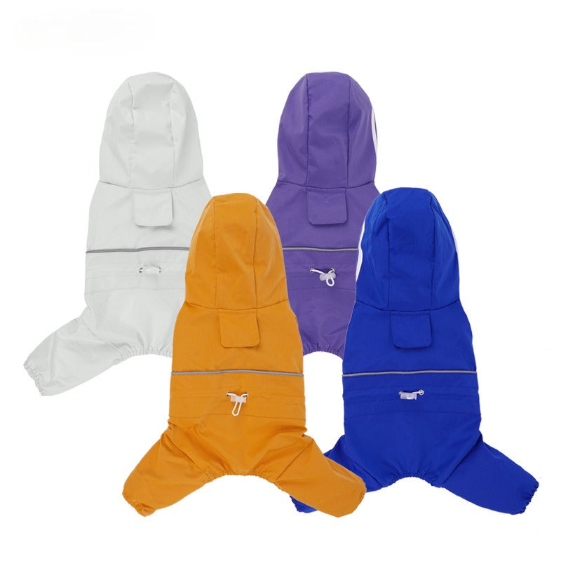 Cross Border pet Outdoor Windbreaker Waterproof Teddy Bichon Schnauzer dog Raincoat